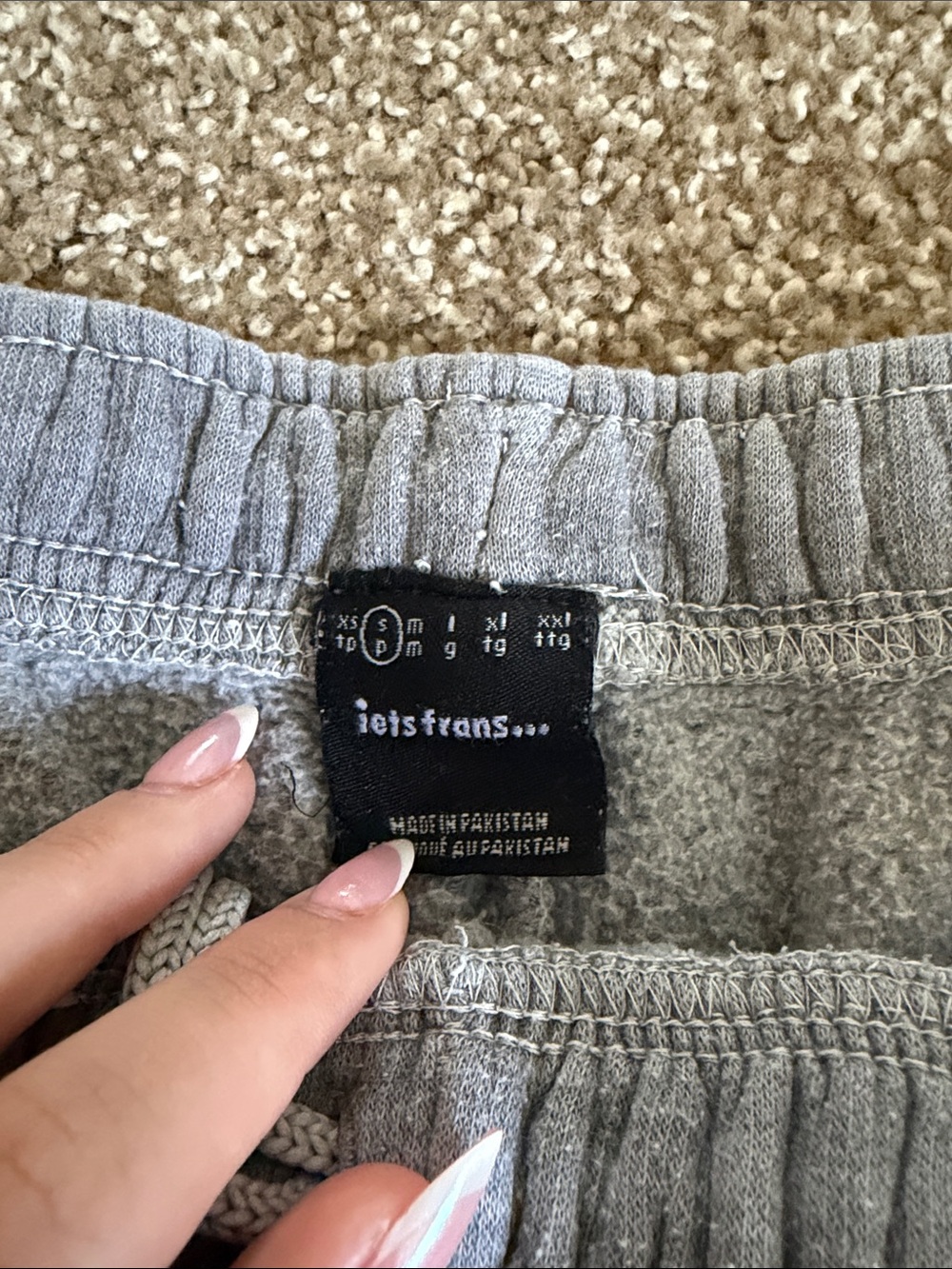 Urban Outfitters “iets frans” grey sweatpants - Picture 2 of 3
